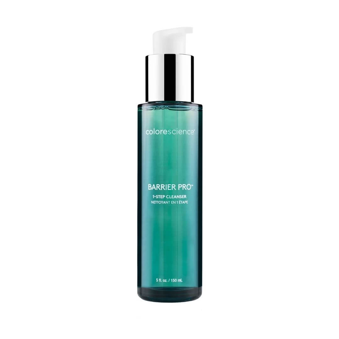 Nettoyant visage Colorescience Barrier Pro 1 étape, purifie et respecte la barrière cutanée, texture douce