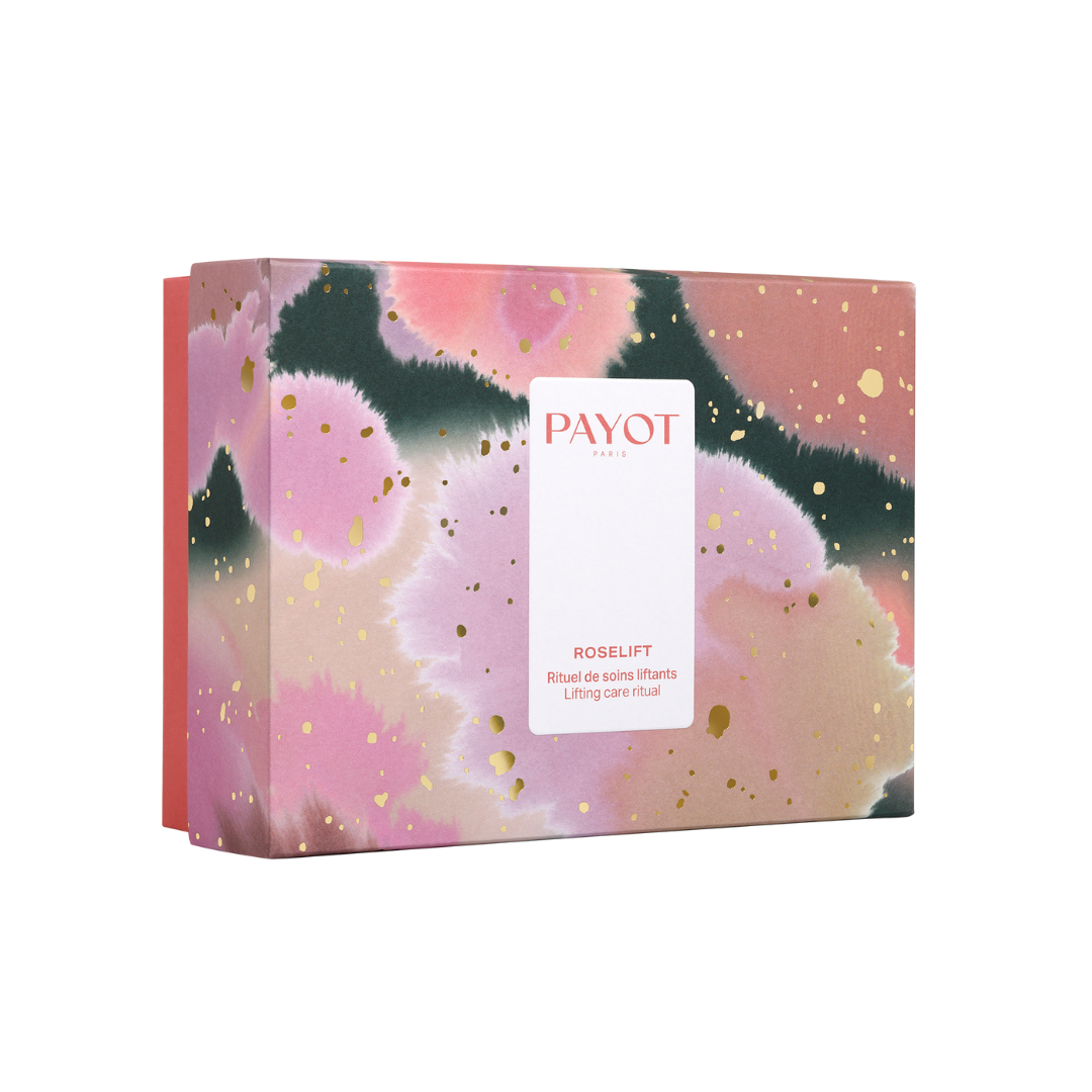 Coffret PAYOT Roselift, rituel de soins liftants pour raffermir la peau et redessiner les contours du visage.