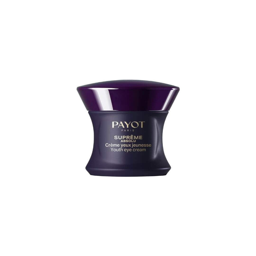 Crème jeunesse yeux PAYOT Suprême Absolu, soin contour des yeux anti-âge haut de gamme chez Concept Beauté à Québec.