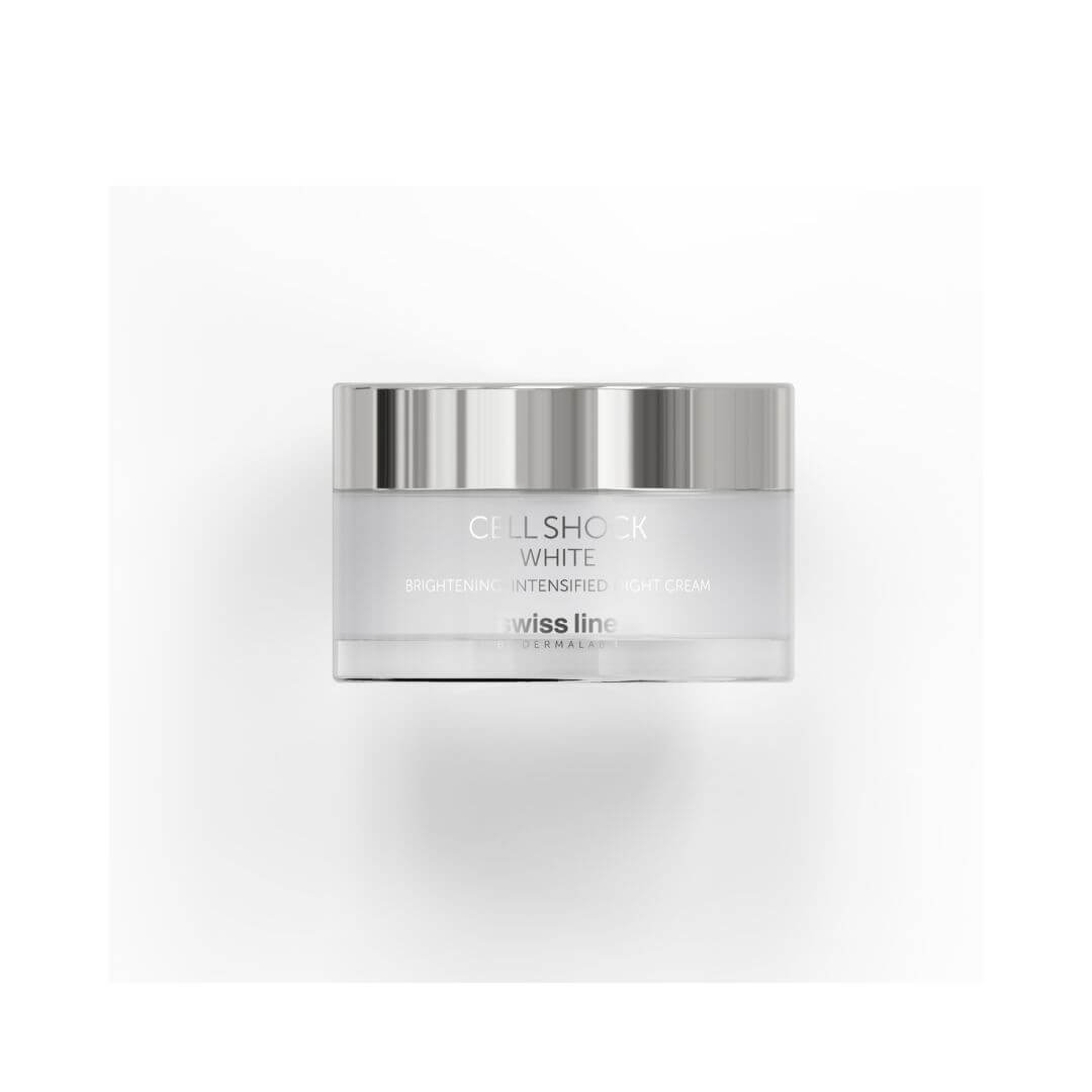 Crème de nuit Cell Shock White Swissline pour raviver l’éclat et unifier le teint pendant la nuit – Concept Beauté Cap-Rouge, Charlesbourg, Lac-Beauport.