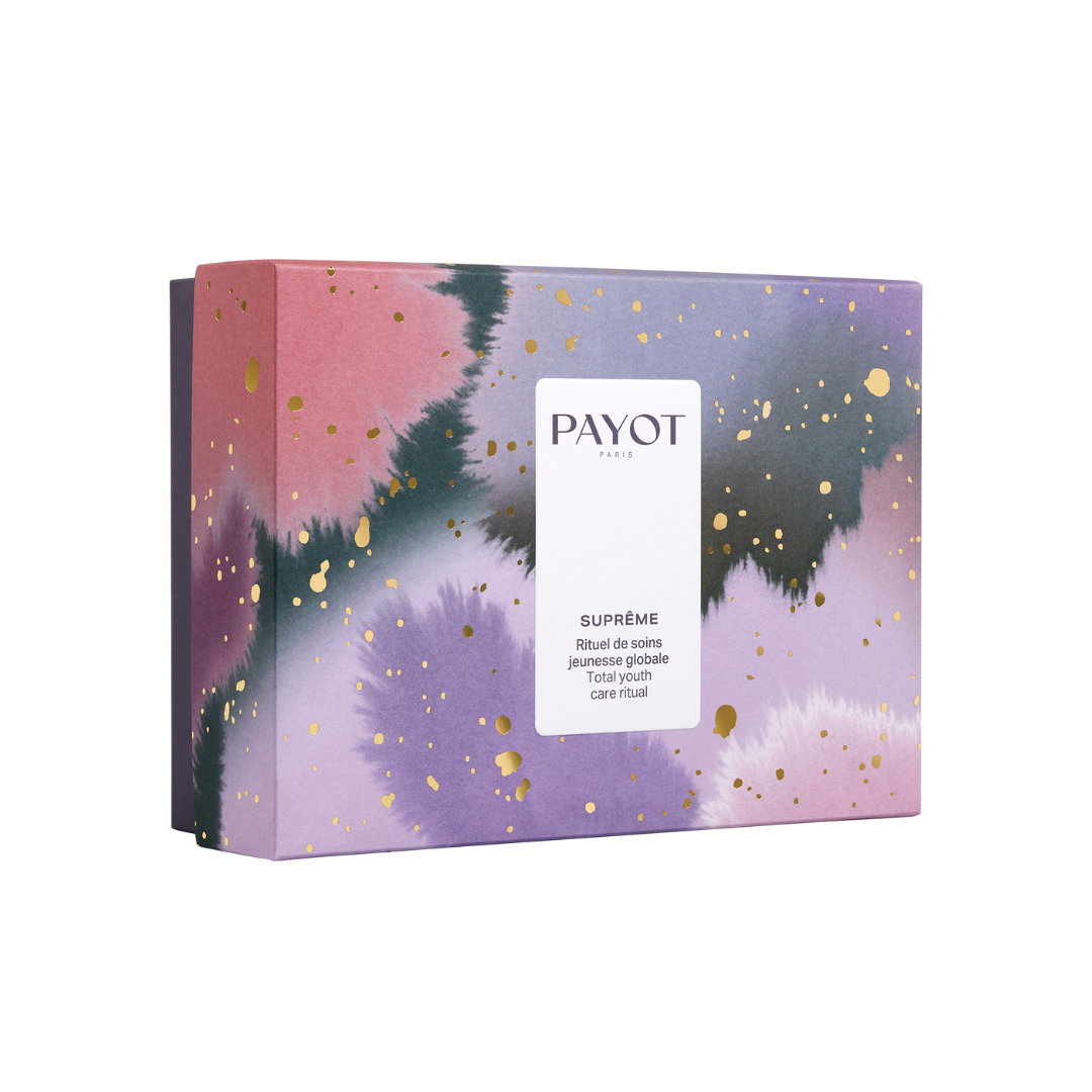 Coffret PAYOT Suprême, rituel de soins jeunesse globale pour régénérer, raffermir et sublimer la peau.