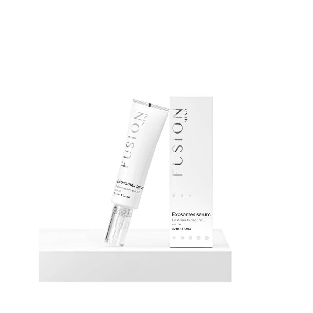 Sérum aux exosomes régénérant, soin réparateur intensif pour apaiser, hydrater et revitaliser la peau.