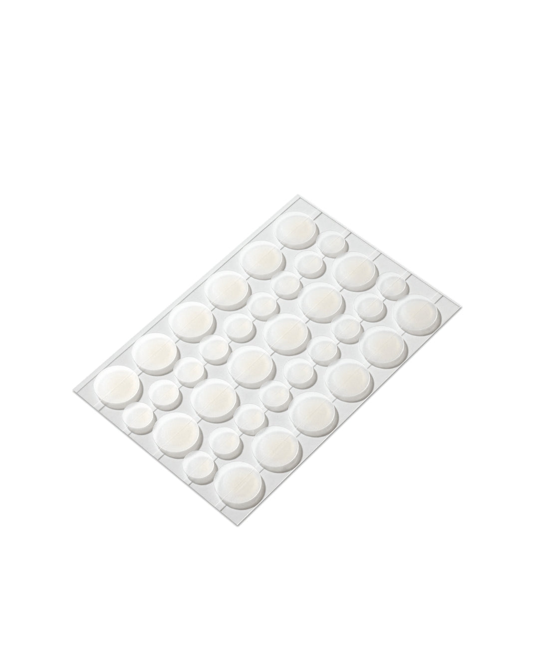 Feuille de 36 patchs hydrocolloïdes ronds Stop Bouton Pâte Grise PAYOT en deux formats, disponible sur la boutique en ligne de Concept Beauté.