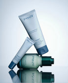 Routine hydratante PAYOT Source Hydra+ avec soin protecteur, baume lèvres et Néo-Sérum – Concept Beauté Québec.