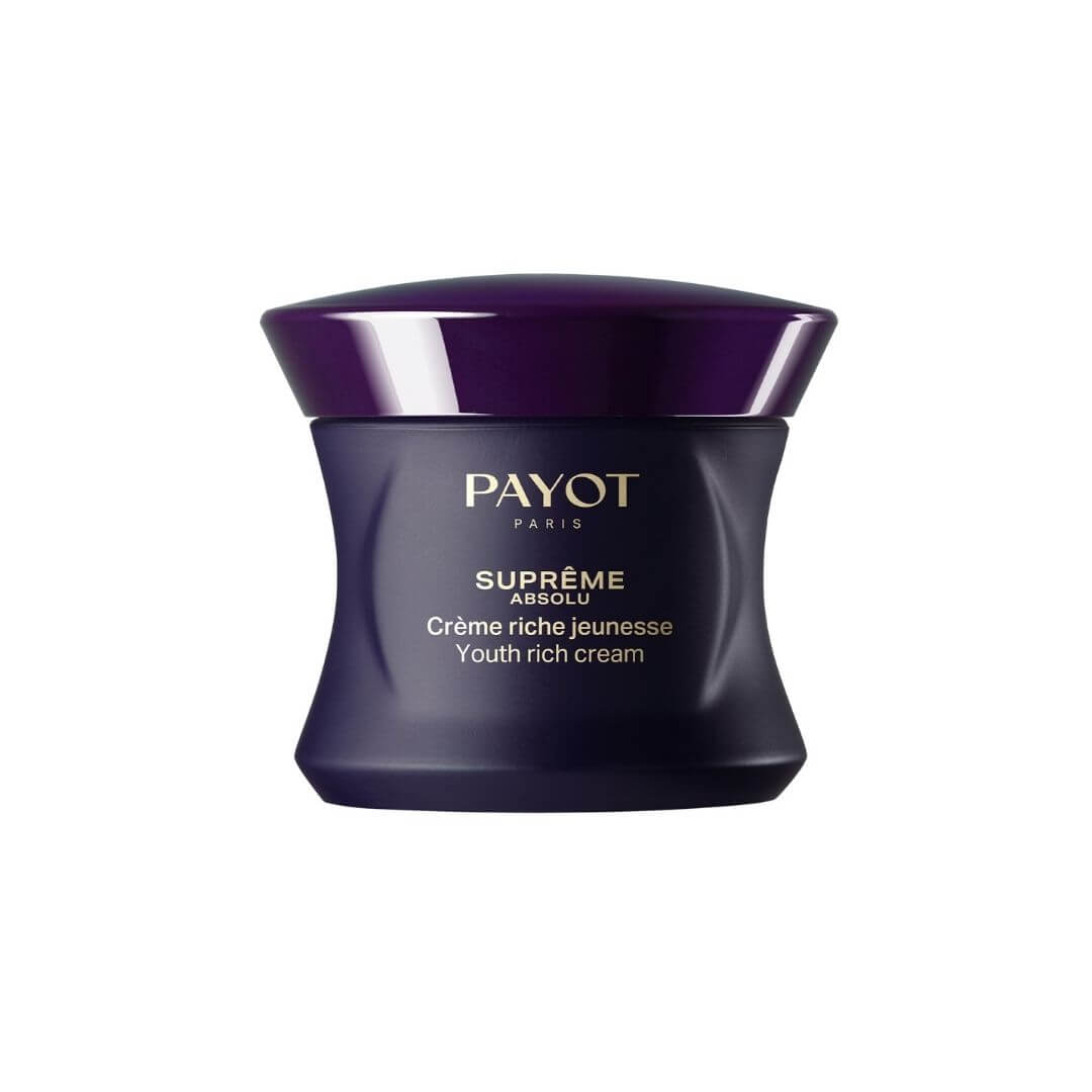 Crème riche jeunesse PAYOT Suprême Absolu, soin anti-âge nourrissant haut de gamme pour peau mature à Québec.